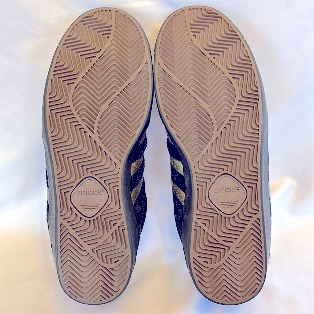 GENTLY WORN RARE 2015 ADIDAS DGK SUEDE SHELLTOE SKATEBOARD SHOES MEN'S SIZE 10 - Picture 12 of 14